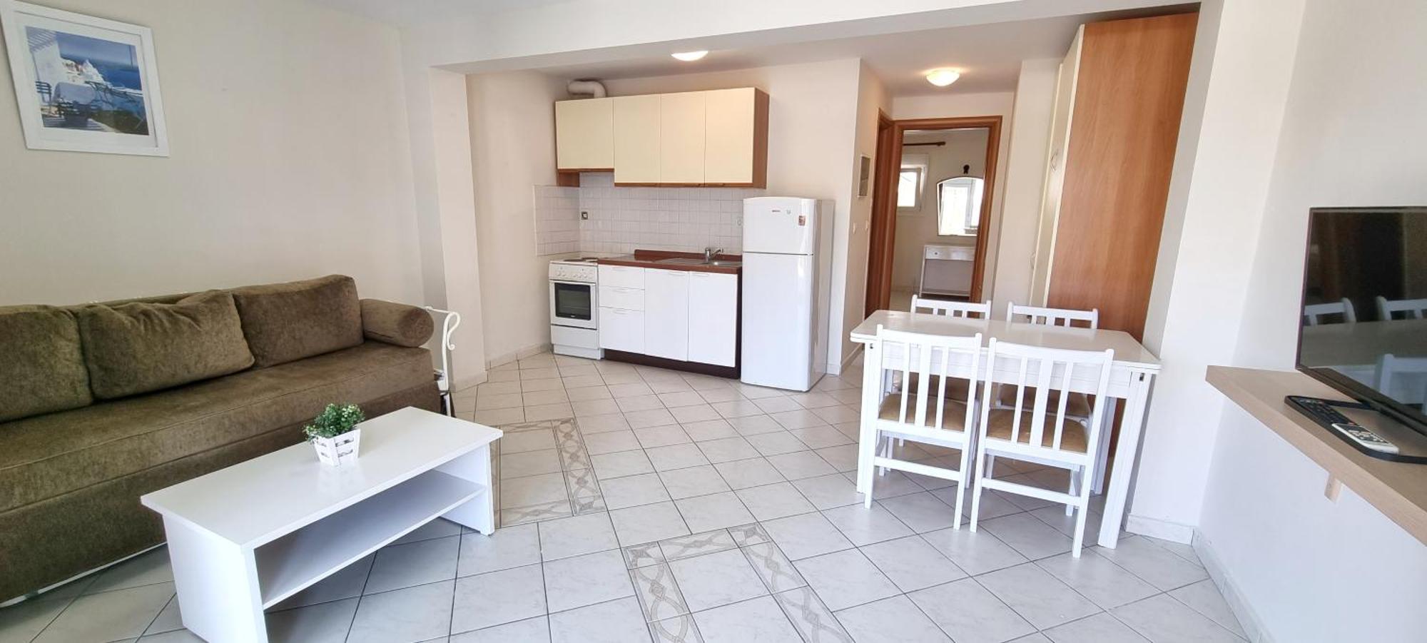 Bungalow White Apartments Полихроно Стая снимка
