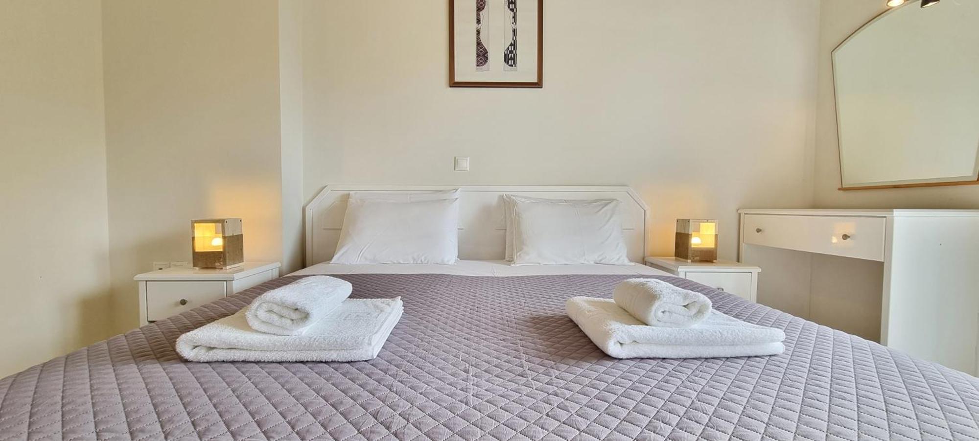 Bungalow White Apartments Полихроно Стая снимка